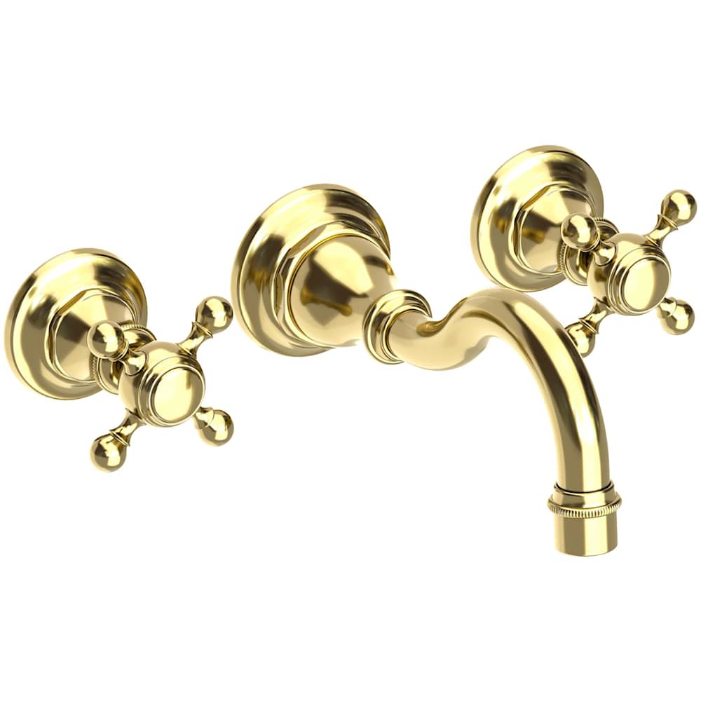 Victoria 1.2 GPM Wall Mounted Widespread Bathroom Faucet