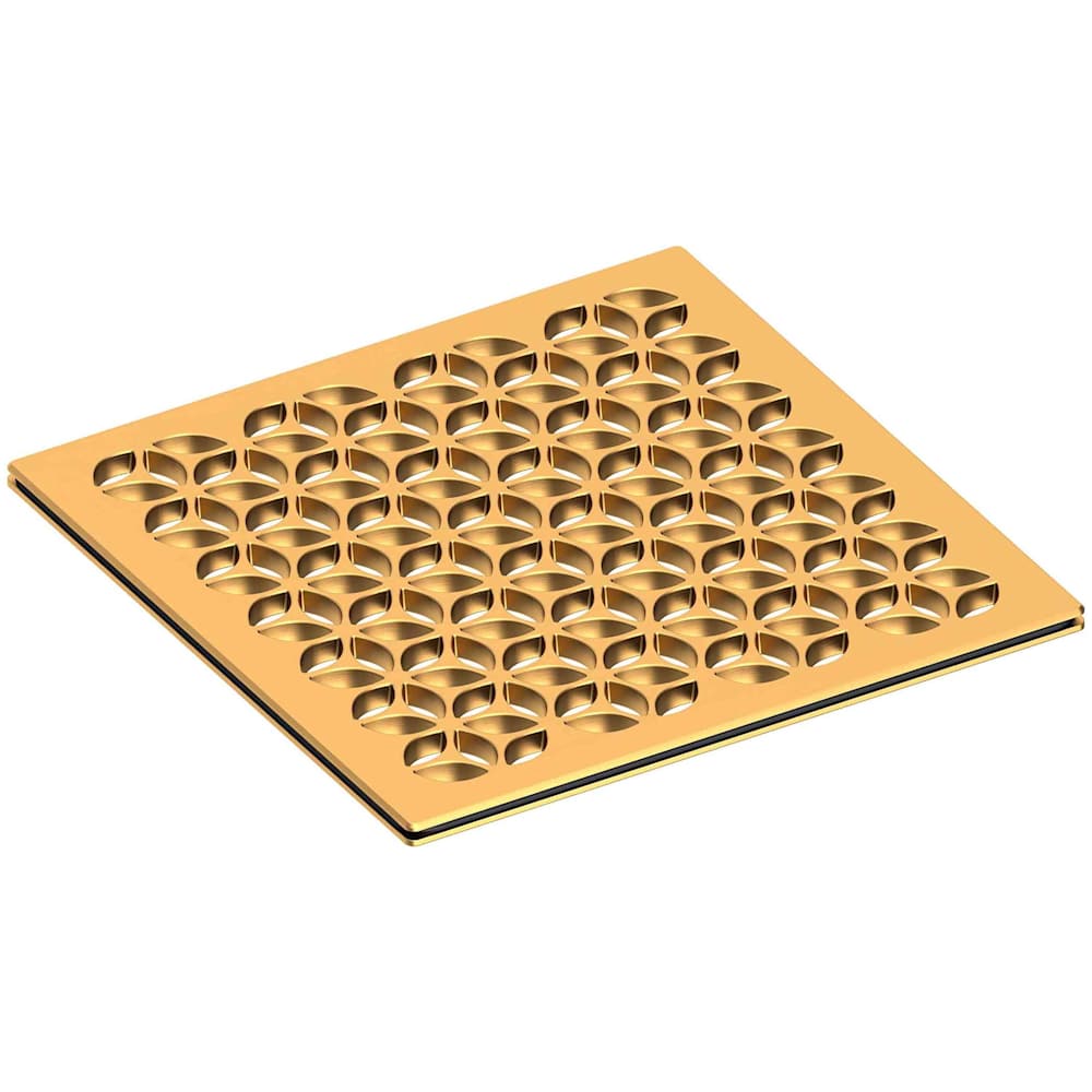 Decorative Drains 6" Square Shower Drain Grid