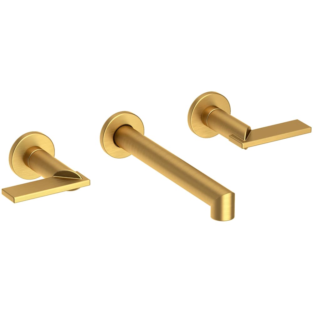 Keaton 1.2 GPM Wall Mounted Widespread Bathroom Faucet