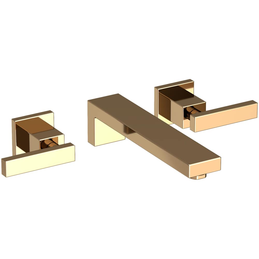 Skylar 1.2 GPM Wall Mounted Widespread Bathroom Faucet