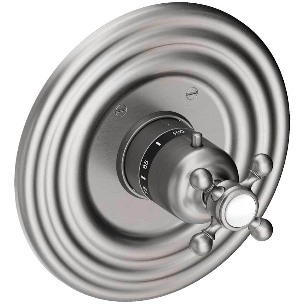 Astor Thermostatic Valve Trim Only with 1 Cross Handles - Less Rough In