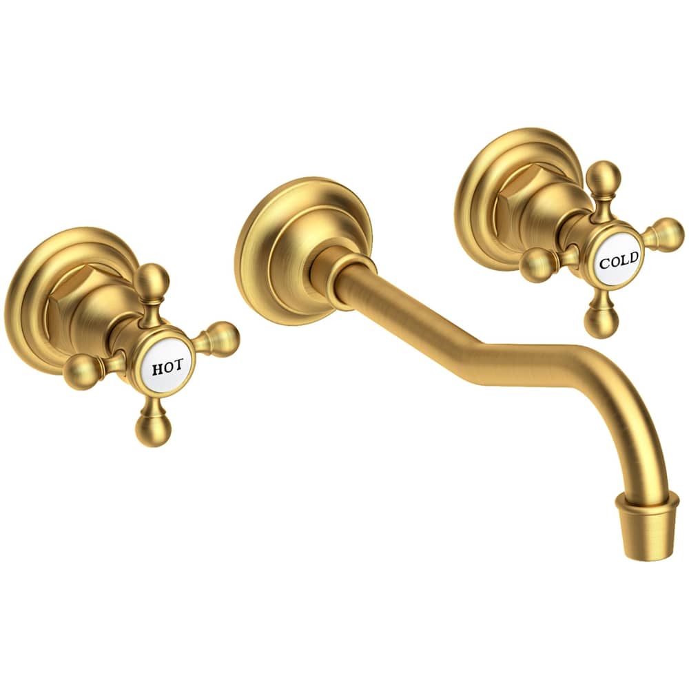 Chesterfield 1.2 GPM Wall Mounted Widespread Bathroom Faucet