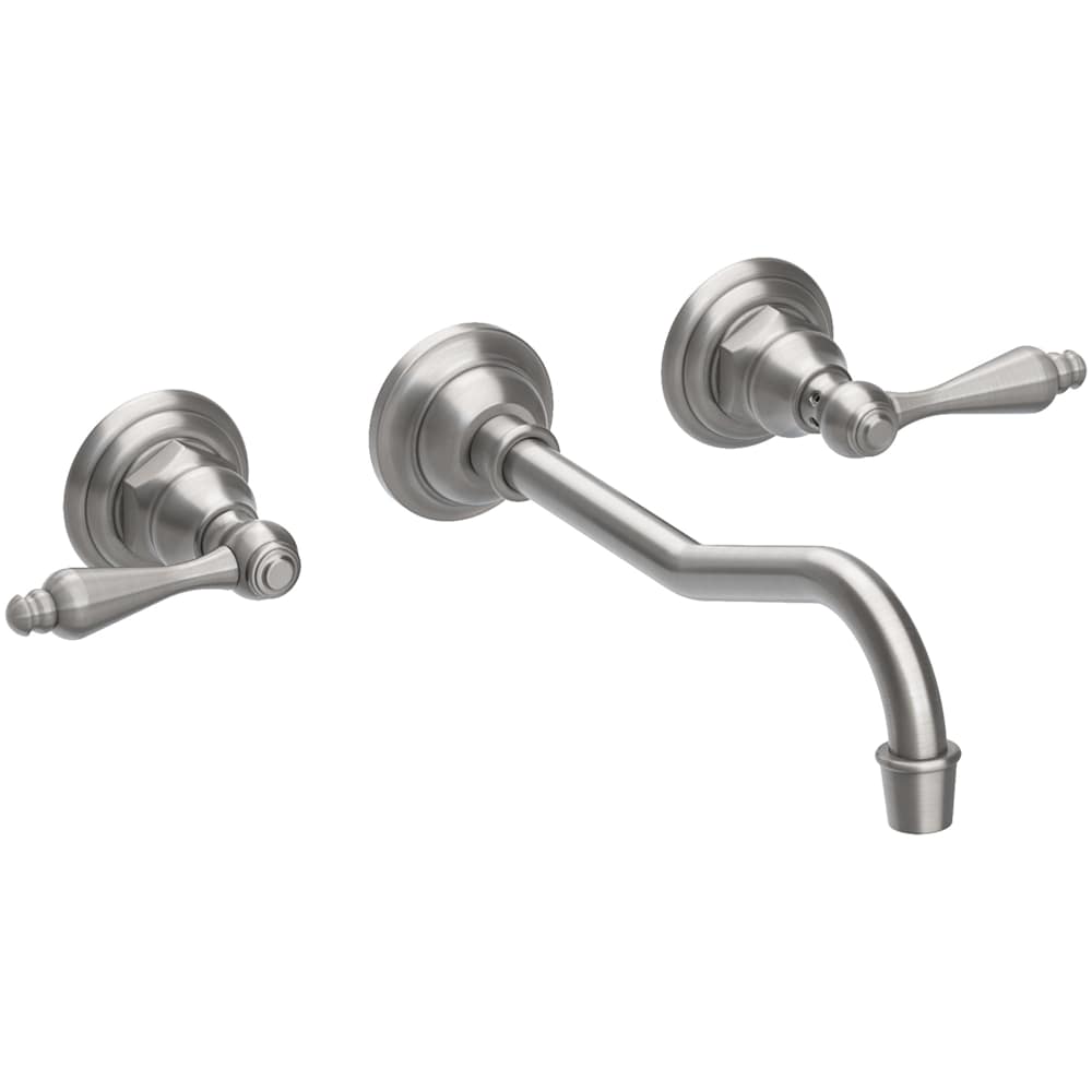 Chesterfield 1.2 GPM Wall Mounted Widespread Bathroom Faucet