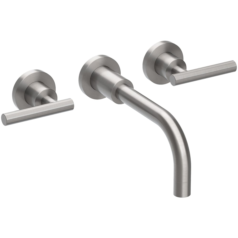 East Linear 1.2 GPM Wall Mounted Widespread Bathroom Faucet