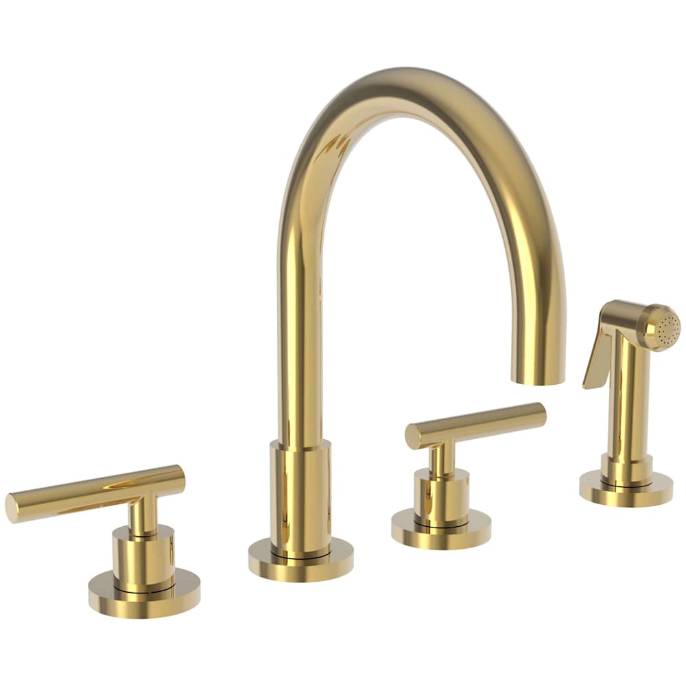East Linear 1.8 GPM Widespread Kitchen Faucet