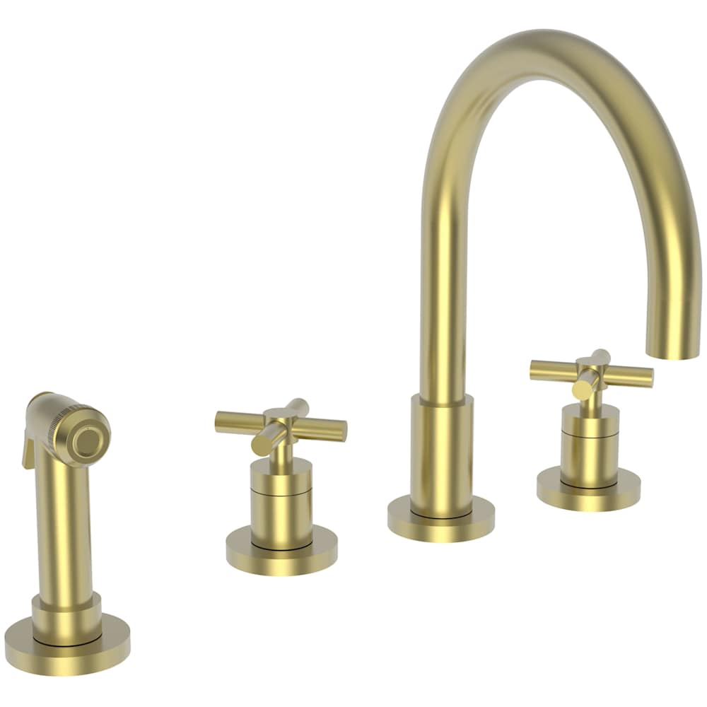 East Linear 1.8 GPM Widespread Kitchen Faucet