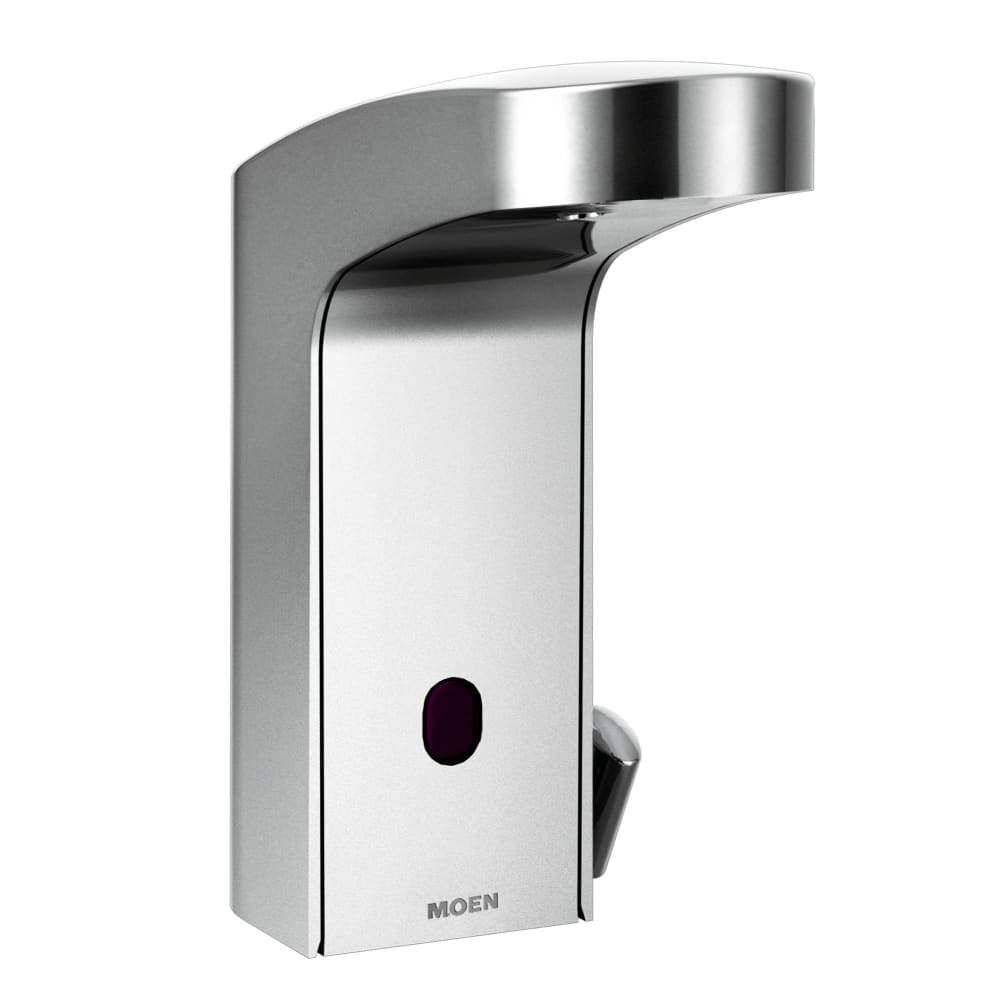 Moen Electronic Single Hole Bathroom Faucet with AC Adapter Included from the M-POWER Collection (Valve Included) Chrome