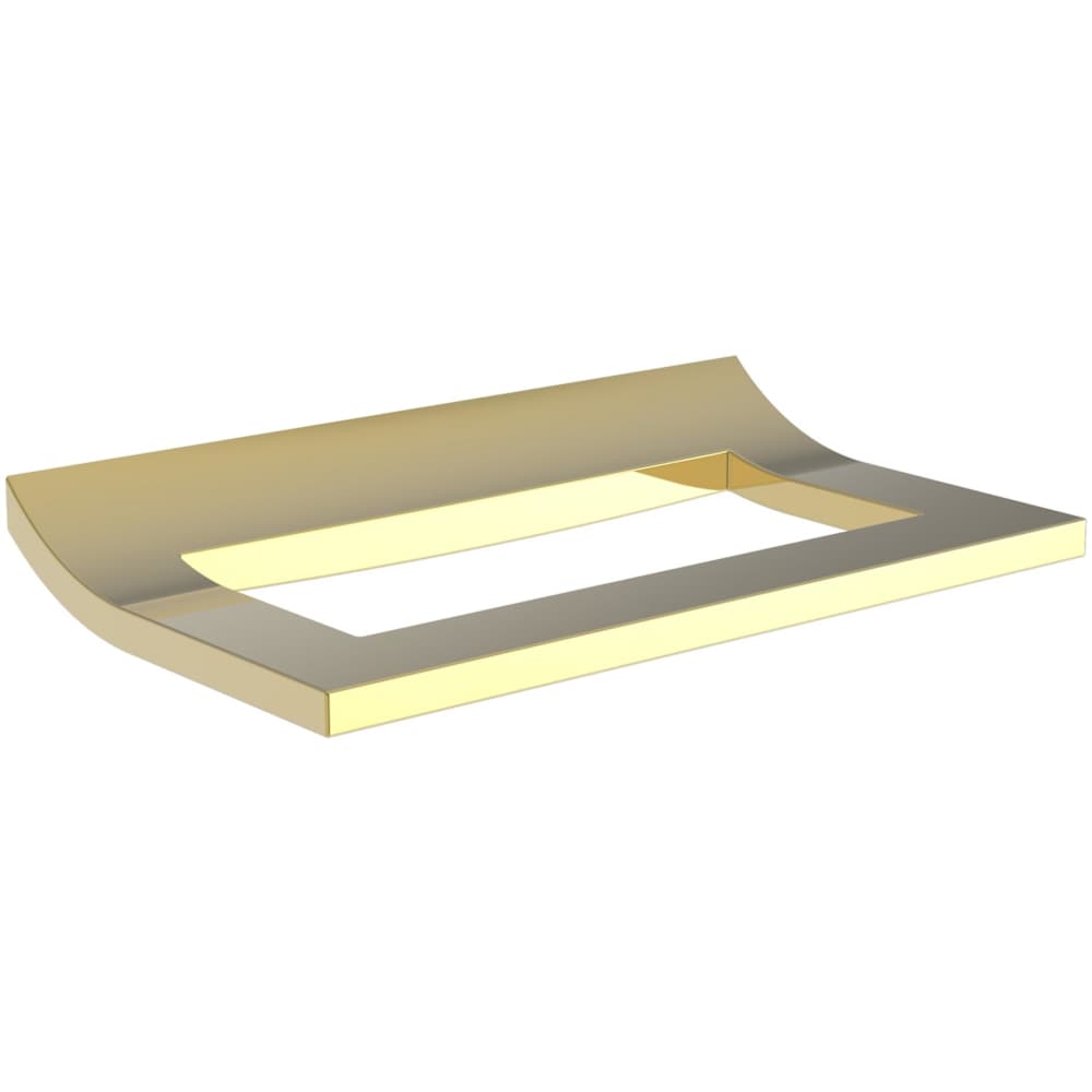 Secant Solid Brass Towel Ring
