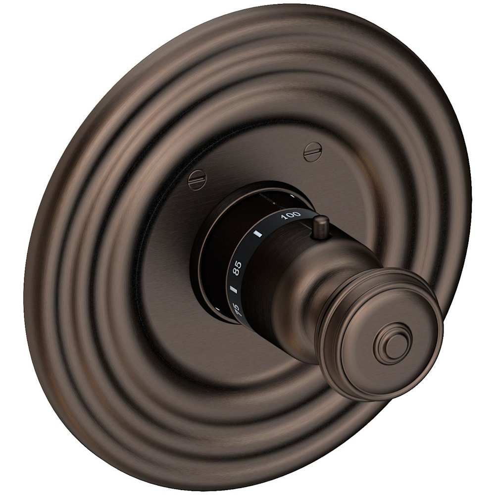Seaport Thermostatic Valve Trim Only with Single Knob Handle - Less Rough In