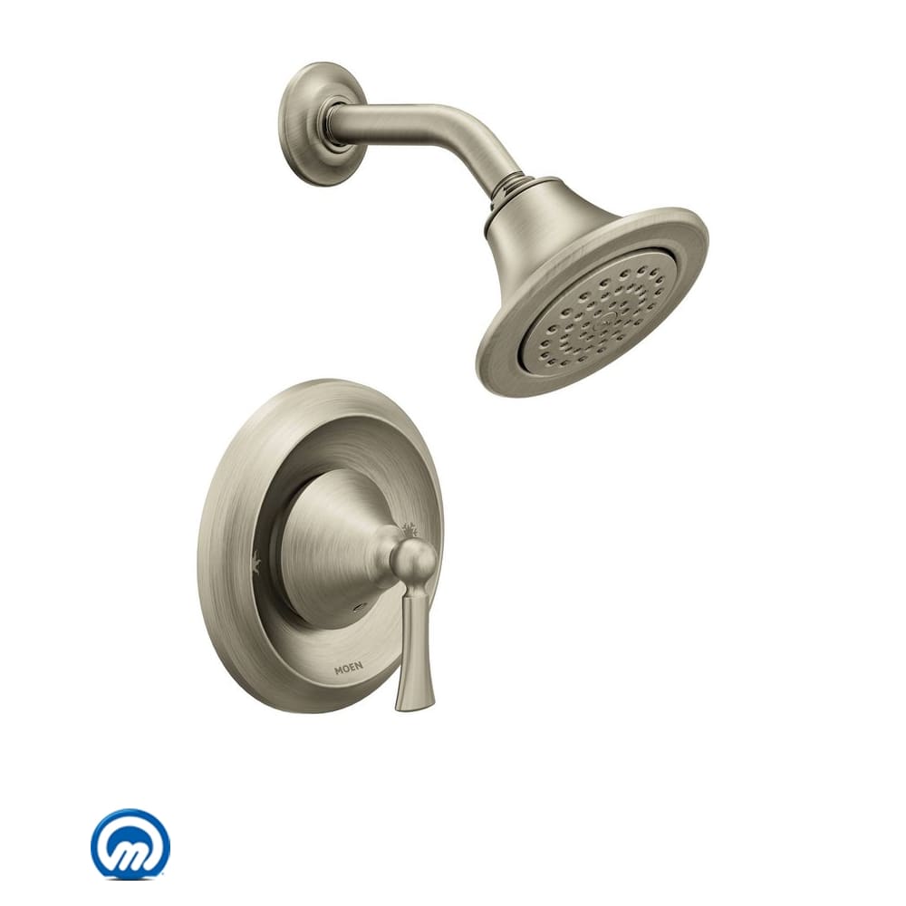 Moen Deck Mounted Roman Tub Filler Trim from the Banbury Collection (Valve Included) Mediterranean Bronze
