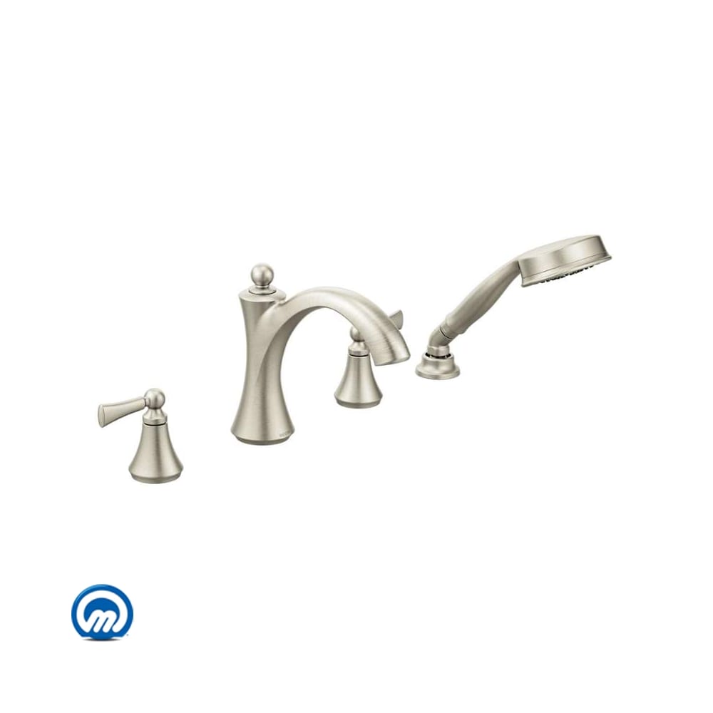 Moen Handshower Wall Bracket with Drop Ell Matte Black