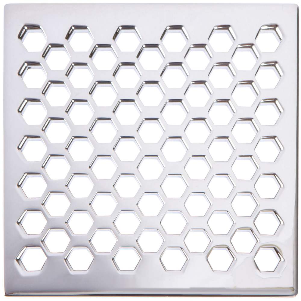 4-1/16" Grid Shower Drain Cover Only