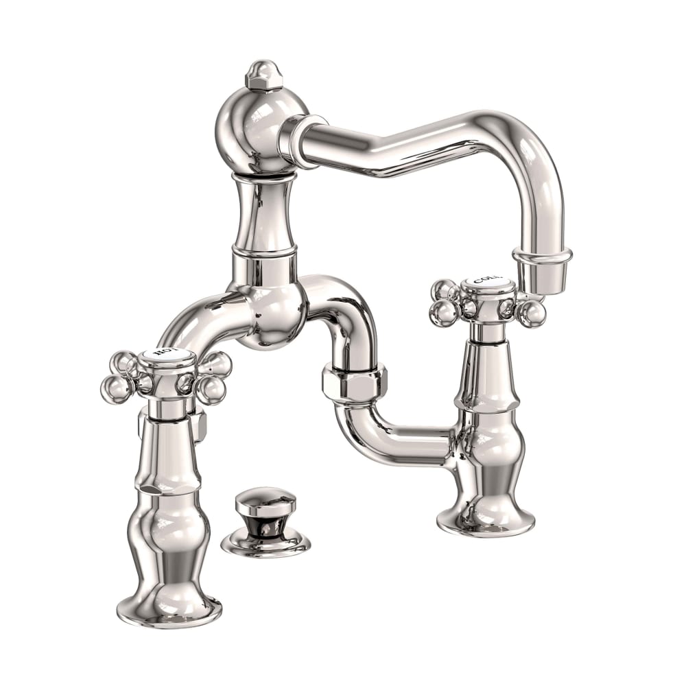 Chesterfield 1.2 GPM Bridge Bathroom Faucet with Pop-Up Drain Assembly