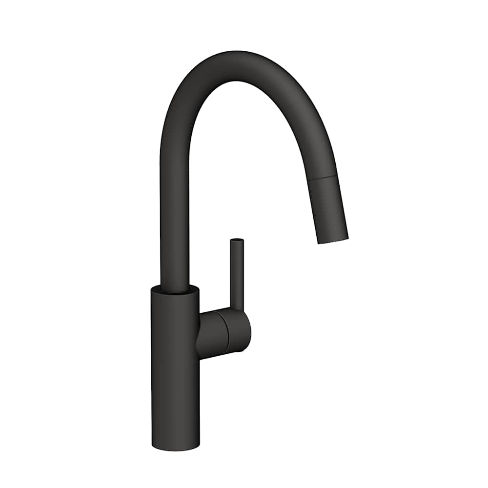 East Linear 1.8 GPM Single Hole Pull Down Kitchen Faucet