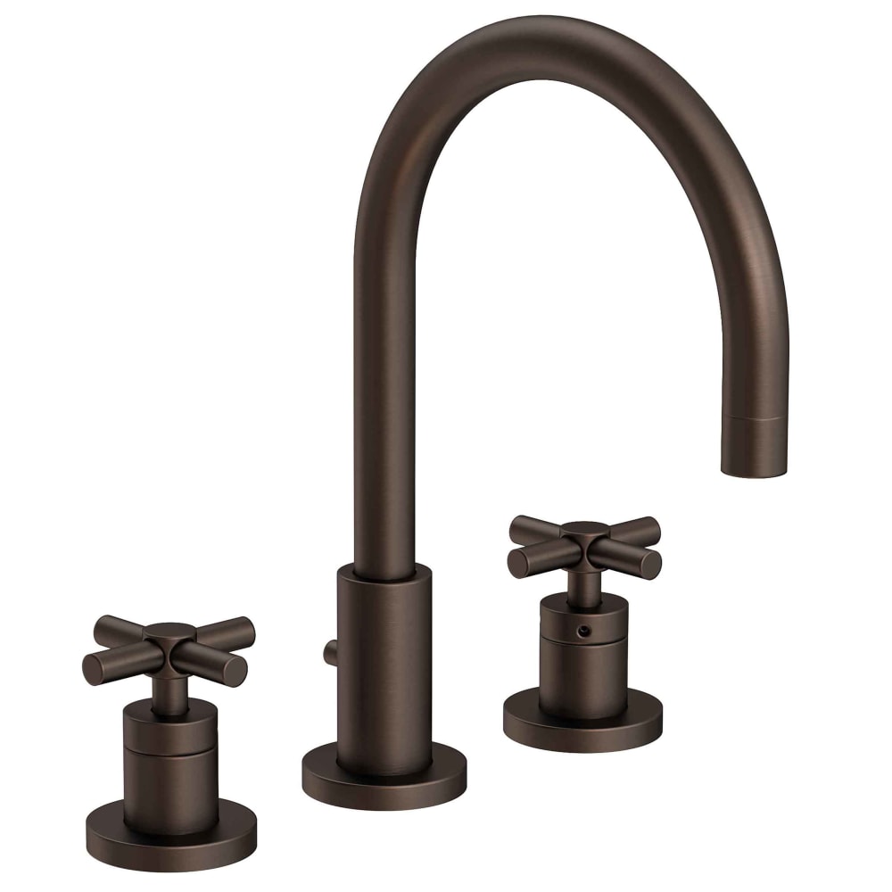 East Linear 1.2 GPM Widespread Bathroom Faucet with Pop-Up Drain Assembly