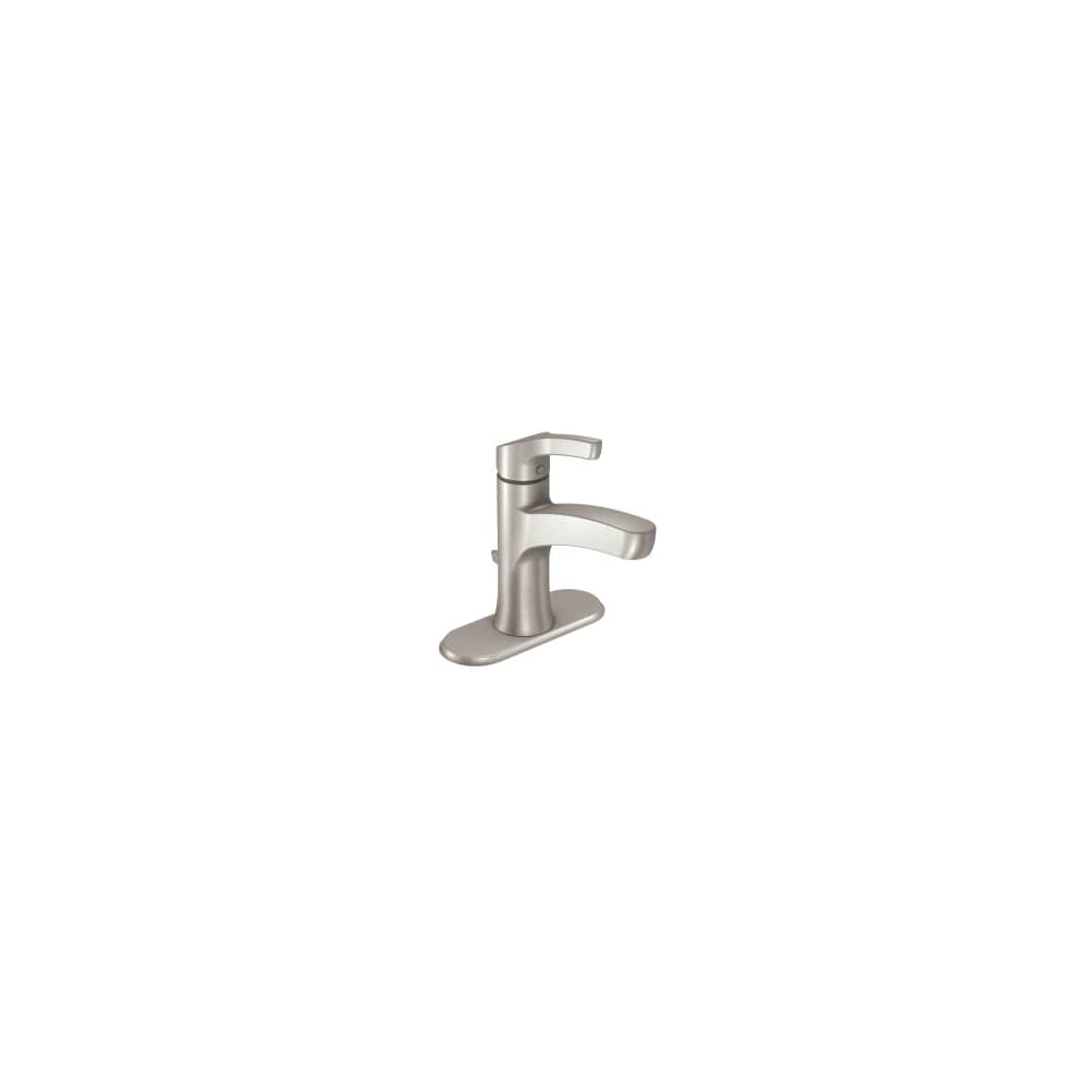 Moen Colinet 1.2 GPM Widespread Bathroom Faucet with Pop-Up Drain Assembly Brushed Gold