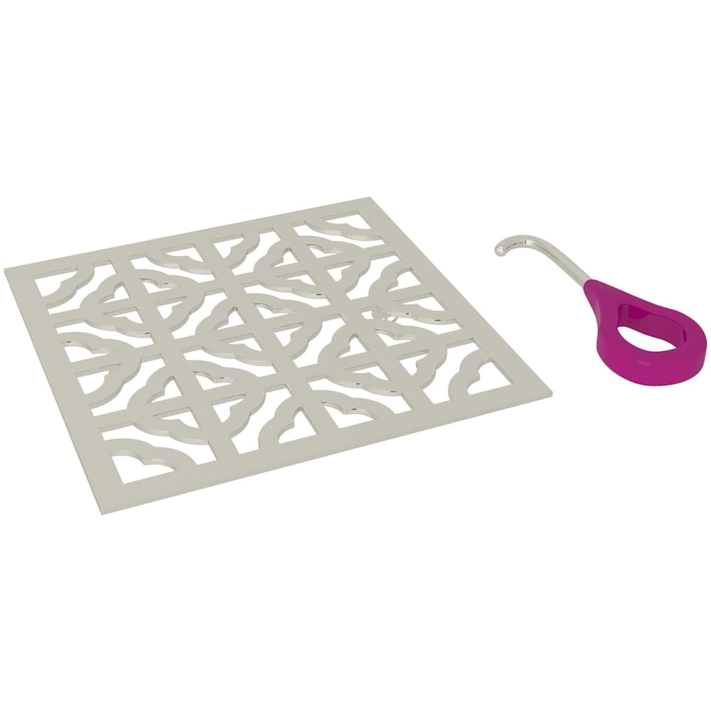 Petal 5-1/8" x 5-1/8" Decorative Spa Shower Drain Cover
