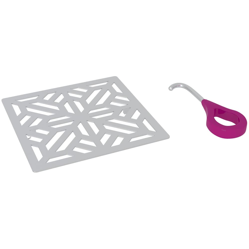 Mosaic 5-1/8" x 5-1/8" Decorative Spa Shower Drain Cover