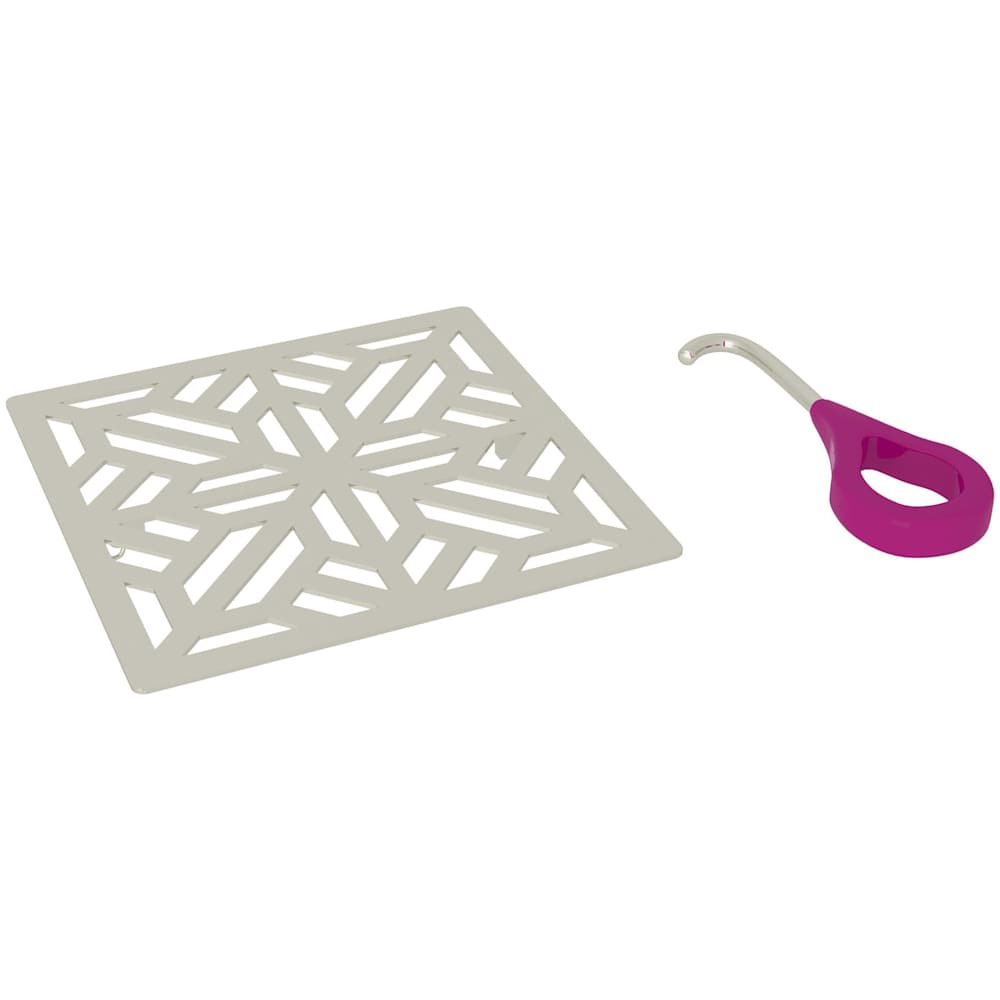 Mosaic 5-1/8" x 5-1/8" Decorative Spa Shower Drain Cover
