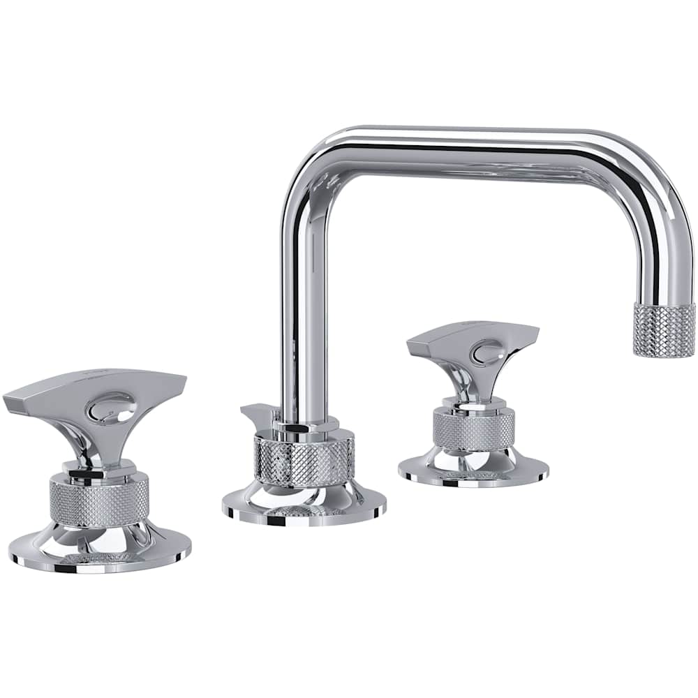 Graceline 1.2 GPM Widespread Bathroom Faucet with Pop-Up Drain Assembly