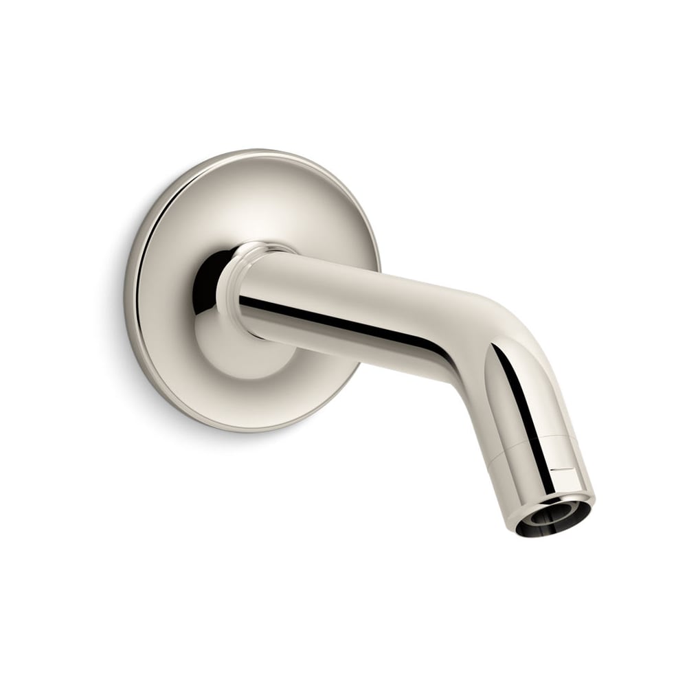 Purist 8-3/8" Wall Mounted Shower Arm and Flange
