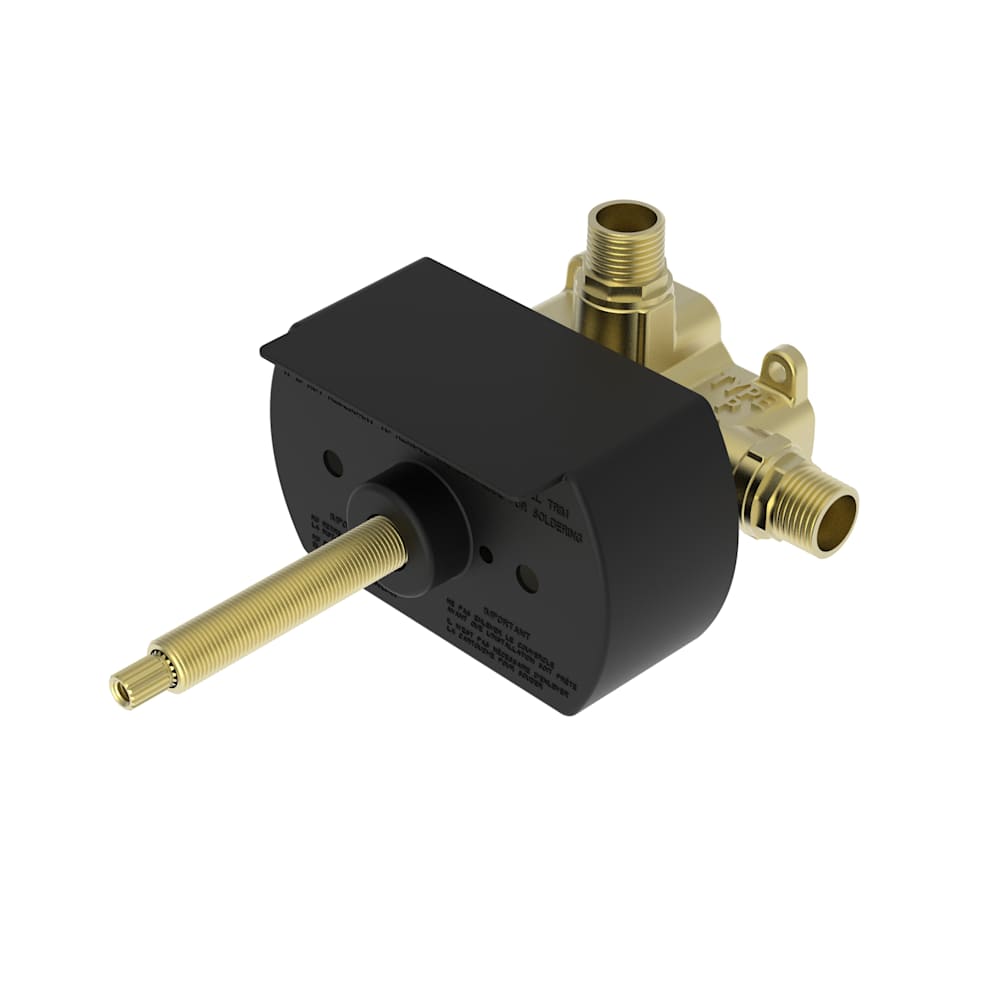 Universal Pressure Balanced Shower Valve with Service Stops