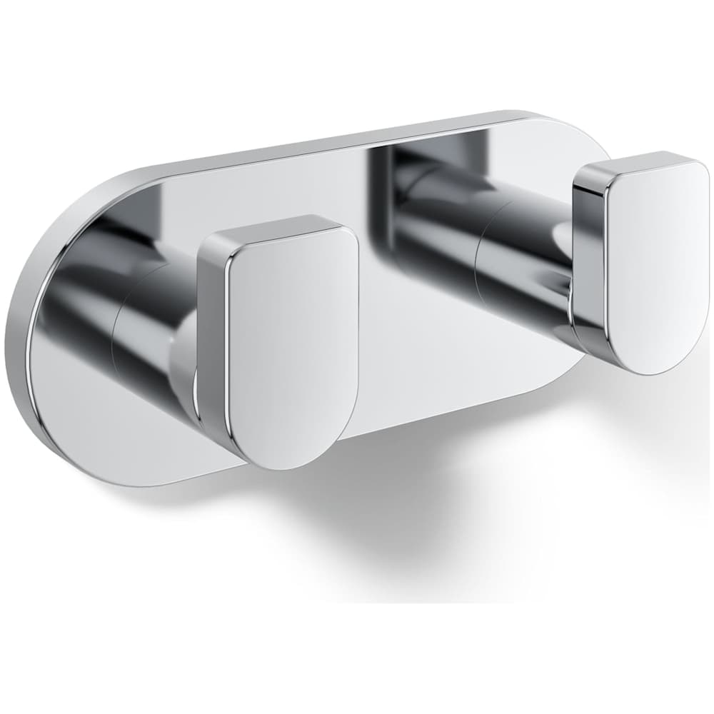 Composed Double Robe Hook Rack