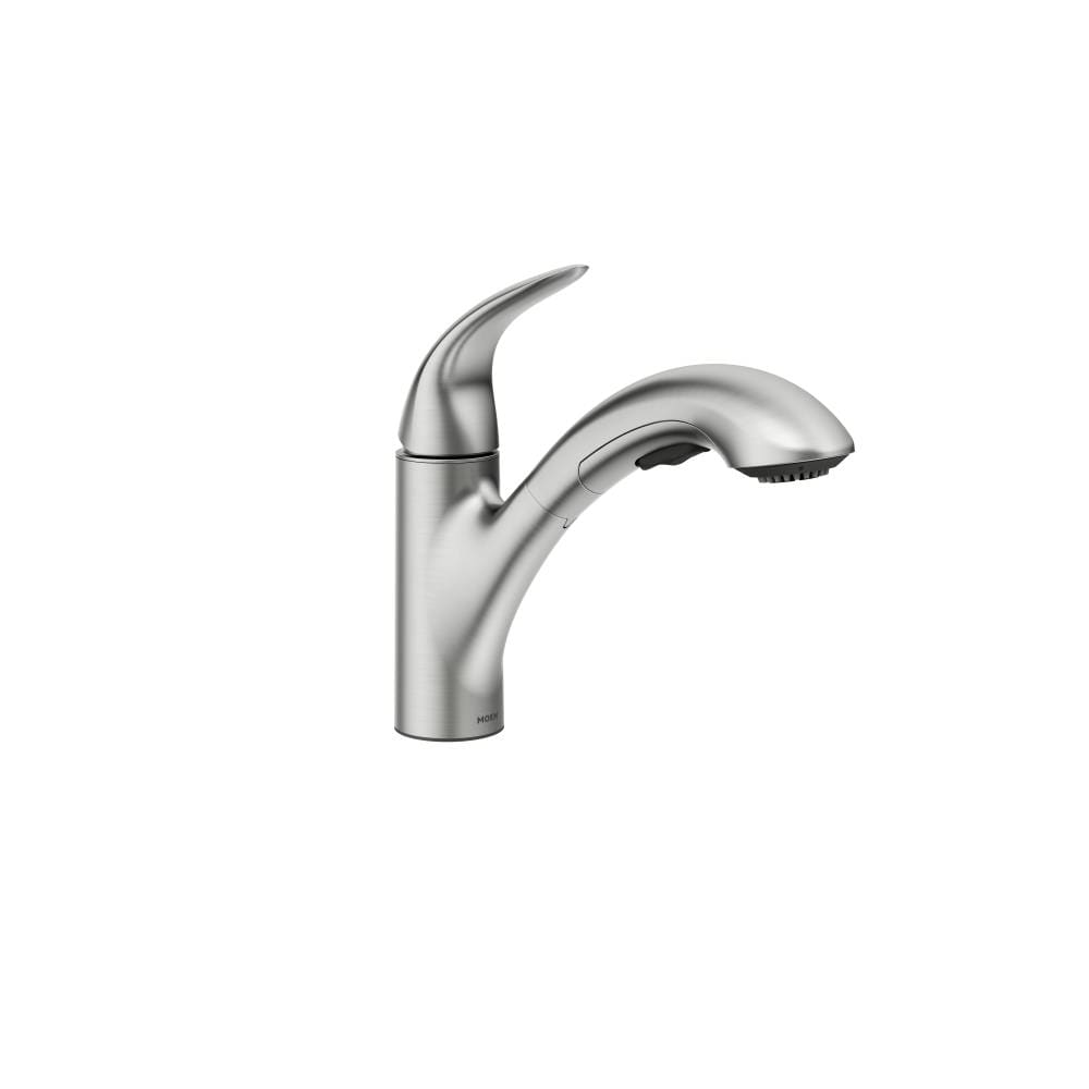 Moen Medina Single Handle Kitchen Faucet with Pullout Spray Spot Resist Stainless