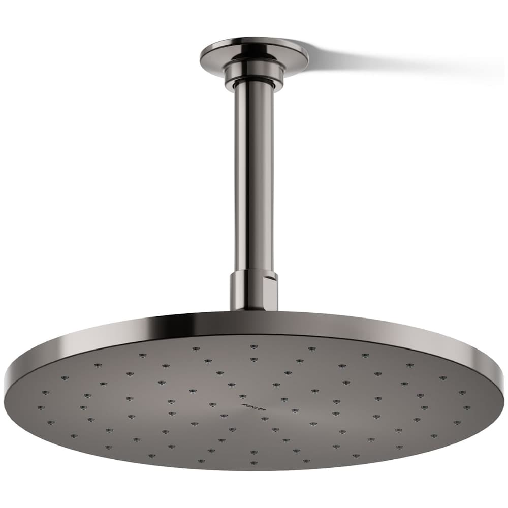 Contemporary Round 10" Single Function 2.5 GPM Rainhead with MasterClean Sprayface and Katalyst Air-Induction Technology