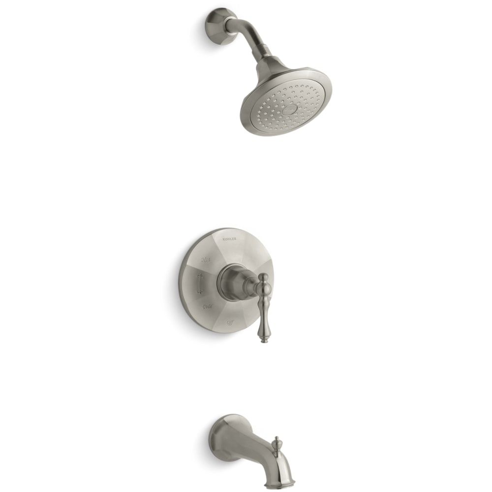 Kelston Rite-Temp Tub and Shower Faucet Trim with MasterClean Sprayface
