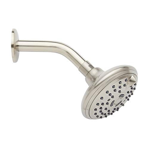 449499 1.8 GPM 4-1/2" Wide Multi Function Shower Head with 6" Shower Arm
