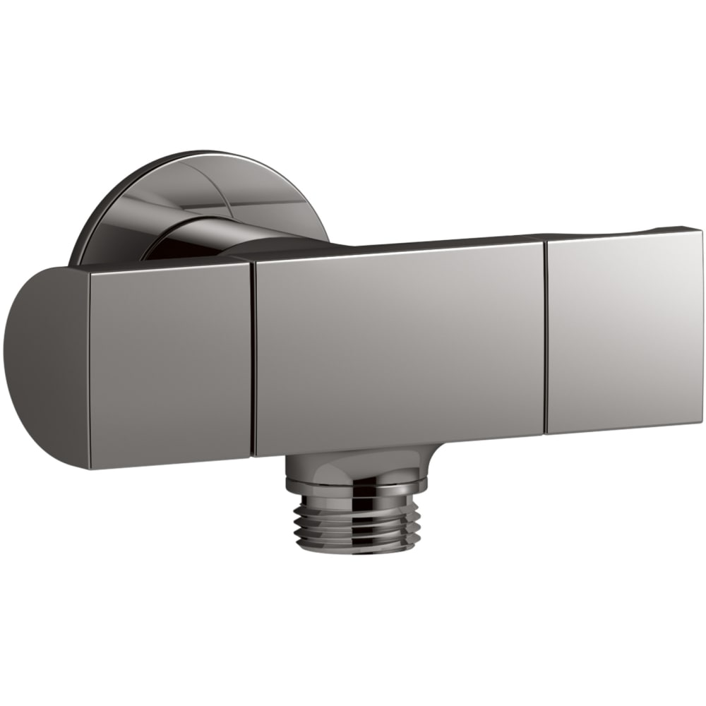 Exhale Wall Supply Elbow with Bracket and Volume Control