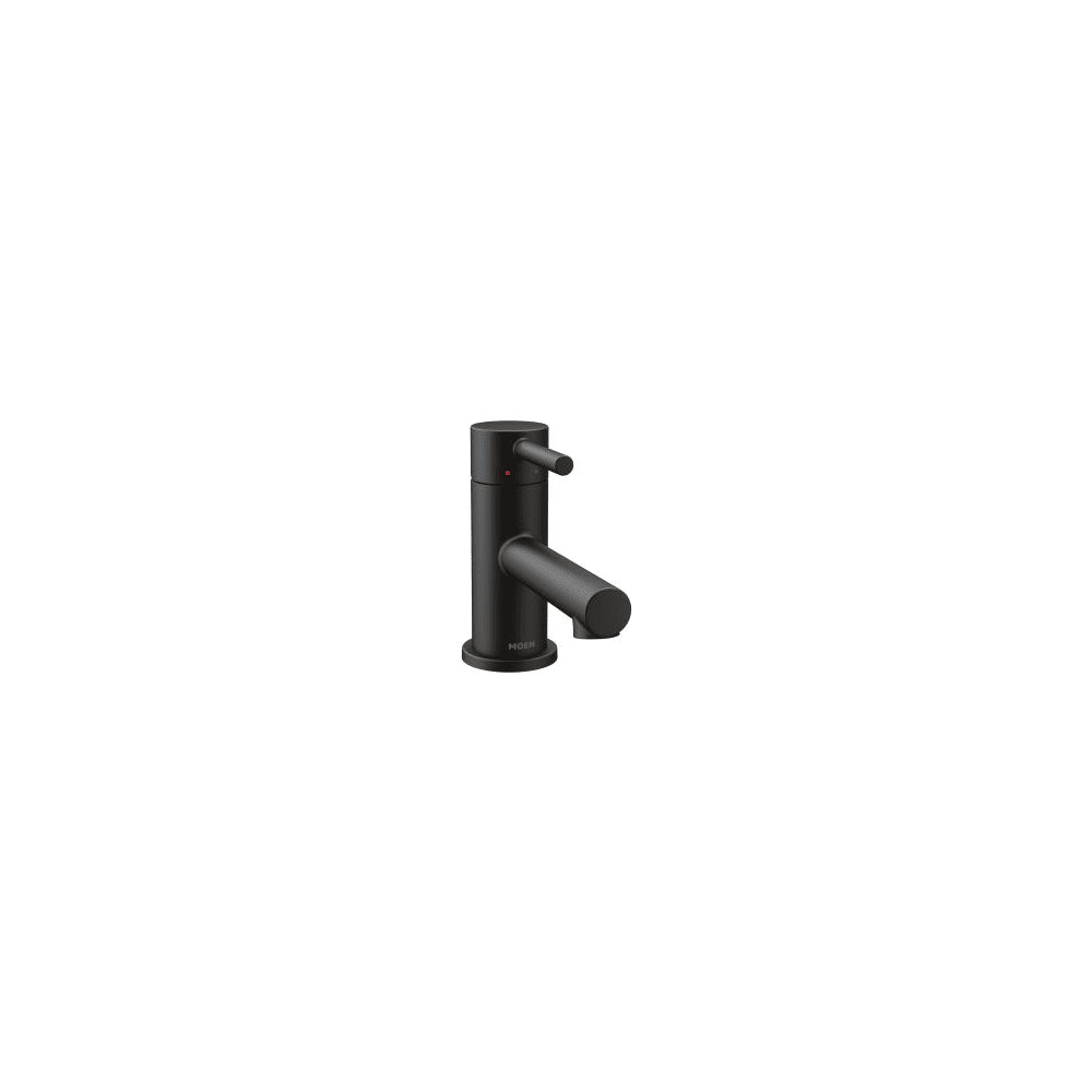 Moen Align 1.2 GPM Single Hole Bathroom Faucet with Pop-Up Drain Assembly Matte Black