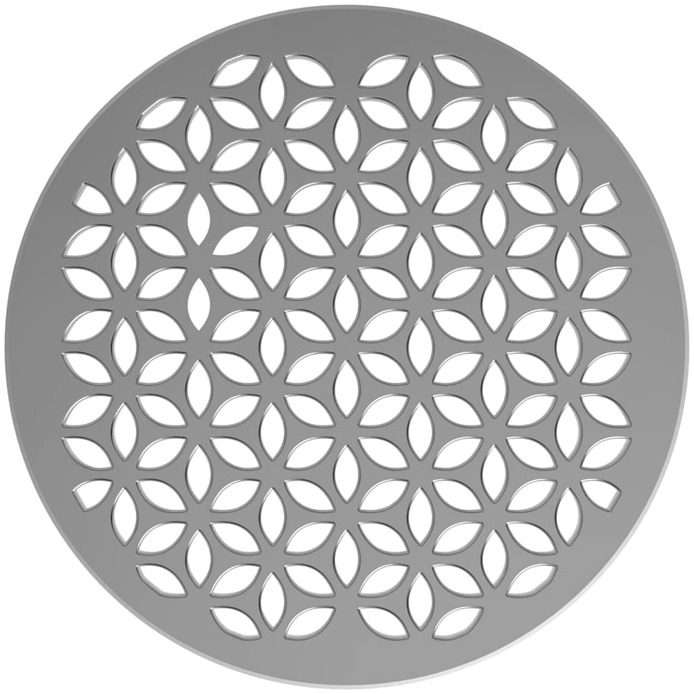 4" Round Shower Drain Grid