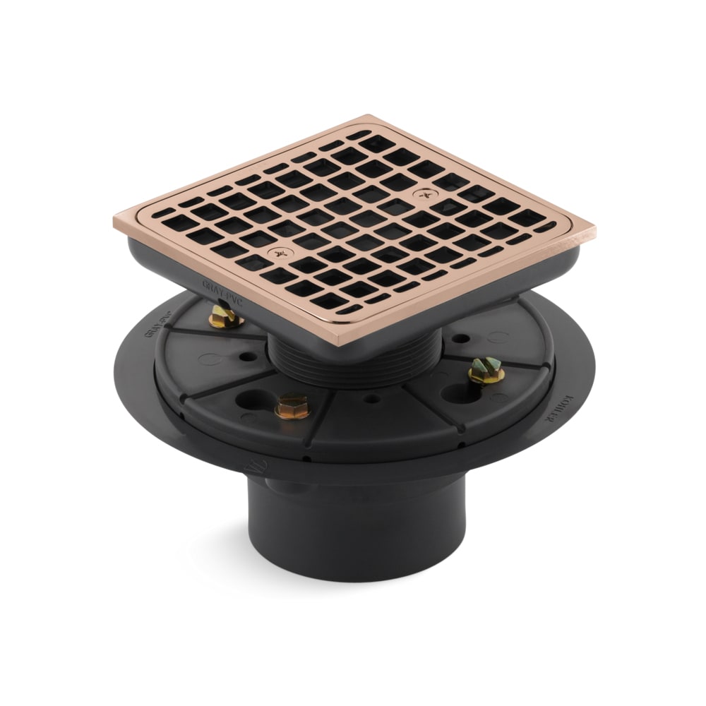 Clearflo Square Design Tile-In Shower Drain