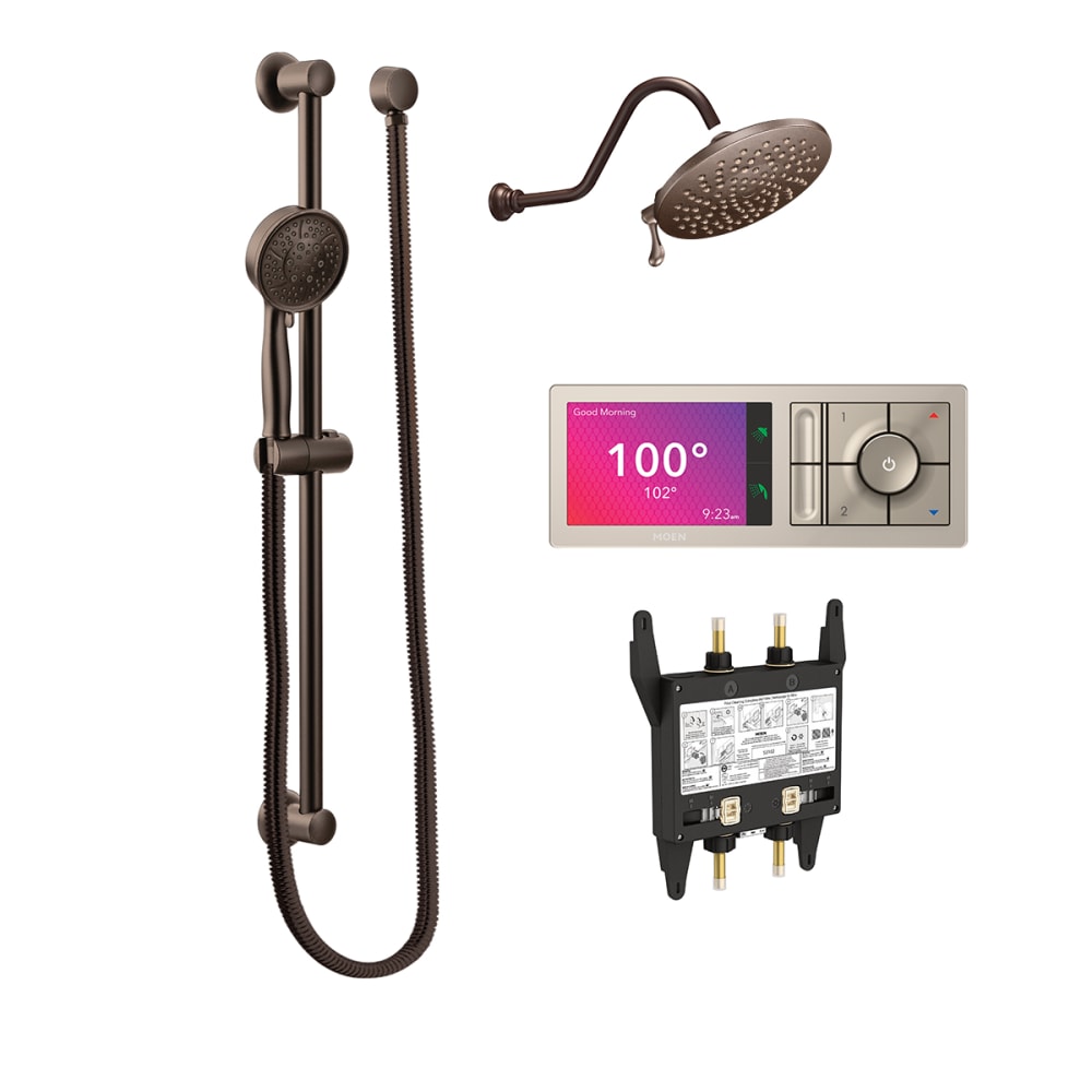 Moen Weymouth 5.5 GPM Wall Mounted Single Hole Pot Filler Oil Rubbed Bronze