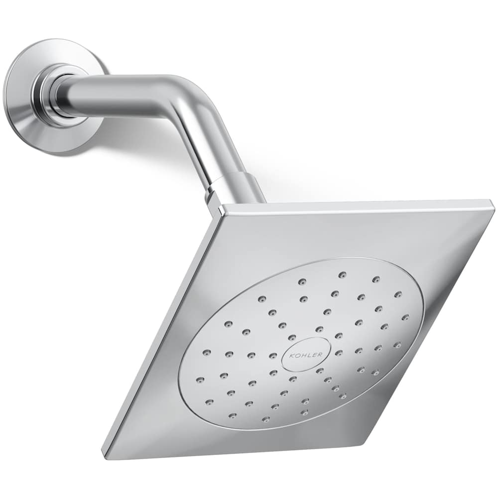 Loure 1.75 GPM Single Function Shower Head with MasterClean Sprayface and Katalyst Air-Induction Technology