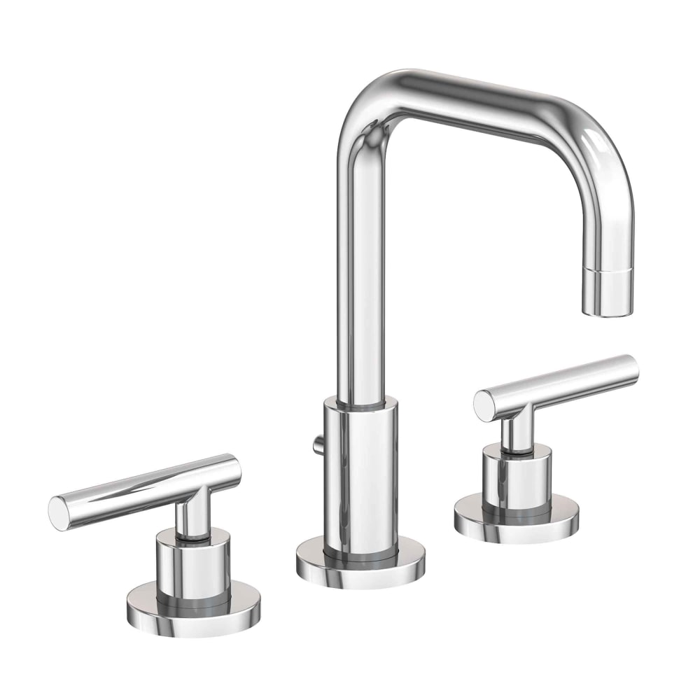 East Square 1.2 GPM Widespread Bathroom Faucet with Pop-Up Drain Assembly