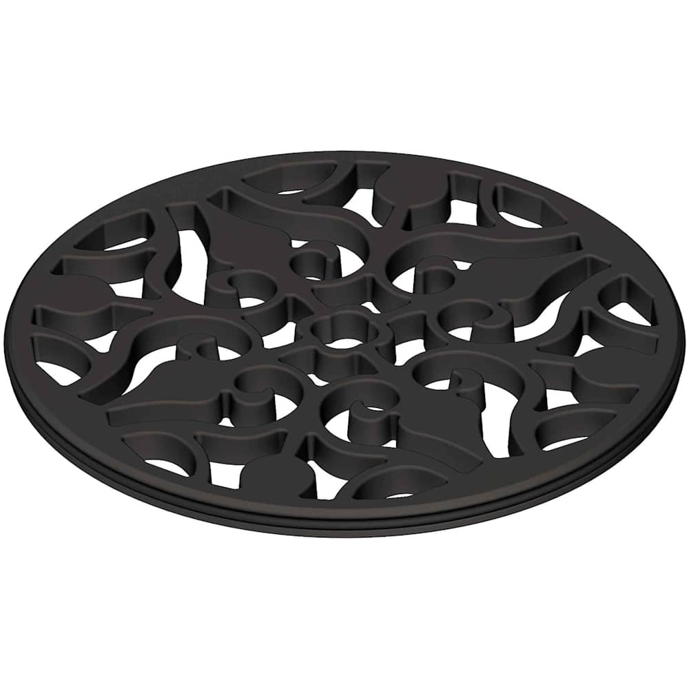 4" Round Solid Brass Shower Drain