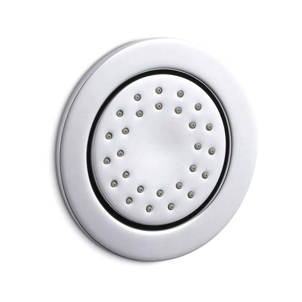 WaterTile 2 GPM Round Metal Body Spray with Katalyst Technology