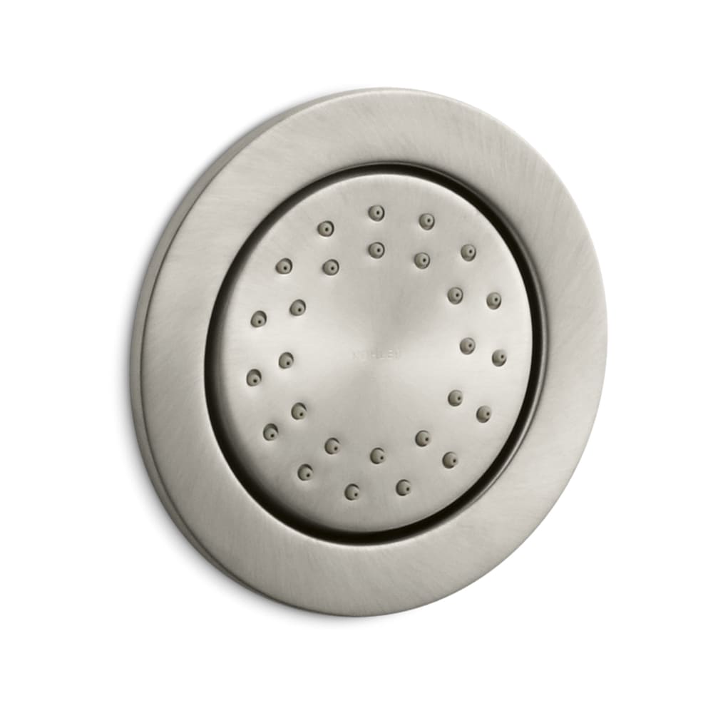WaterTile 2 GPM Round Metal Body Spray with Katalyst Technology