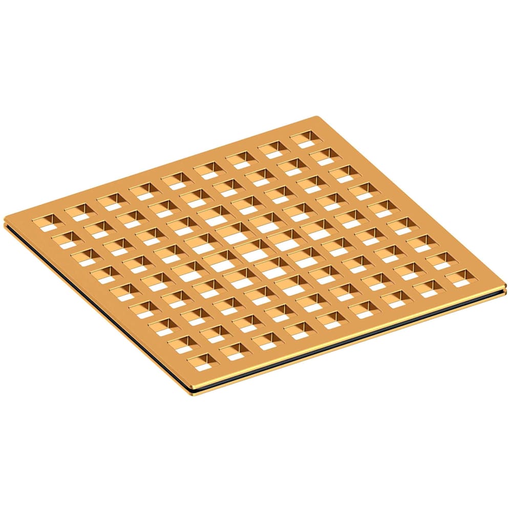 6" Square Shower Drain Grid