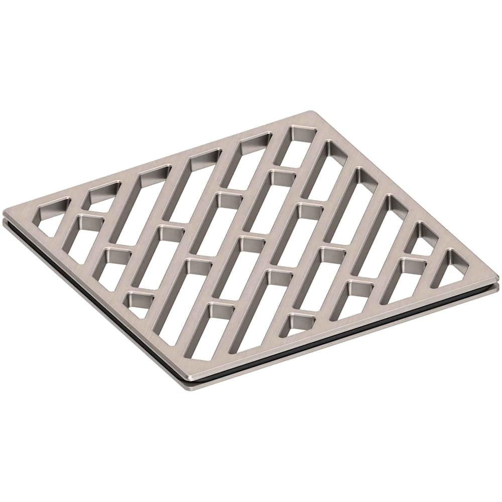 4-1/16" Grid Shower Drain Cover Only