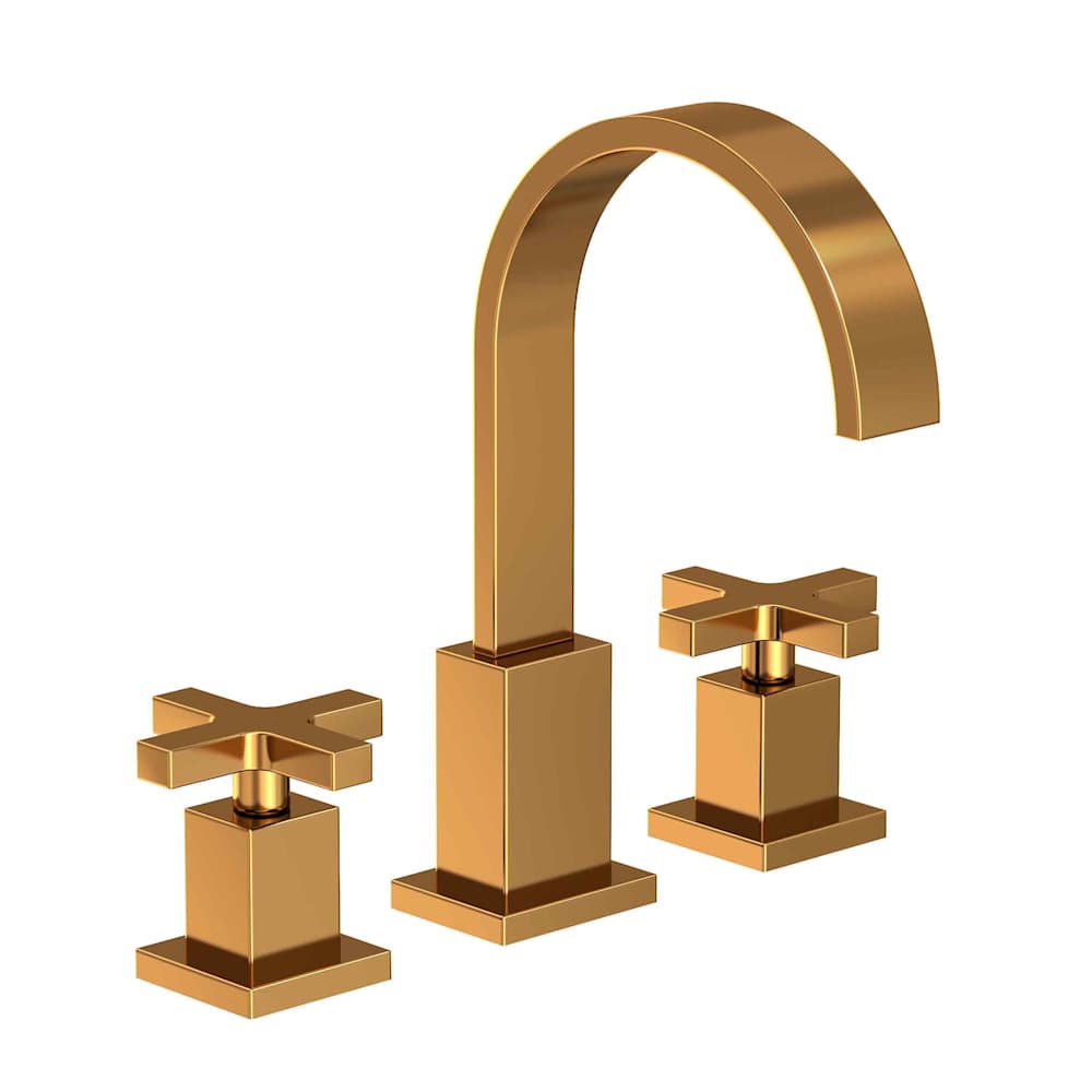 Secant 1.2 GPM Widespread Bathroom Faucet with Pop-Up Drain Assembly