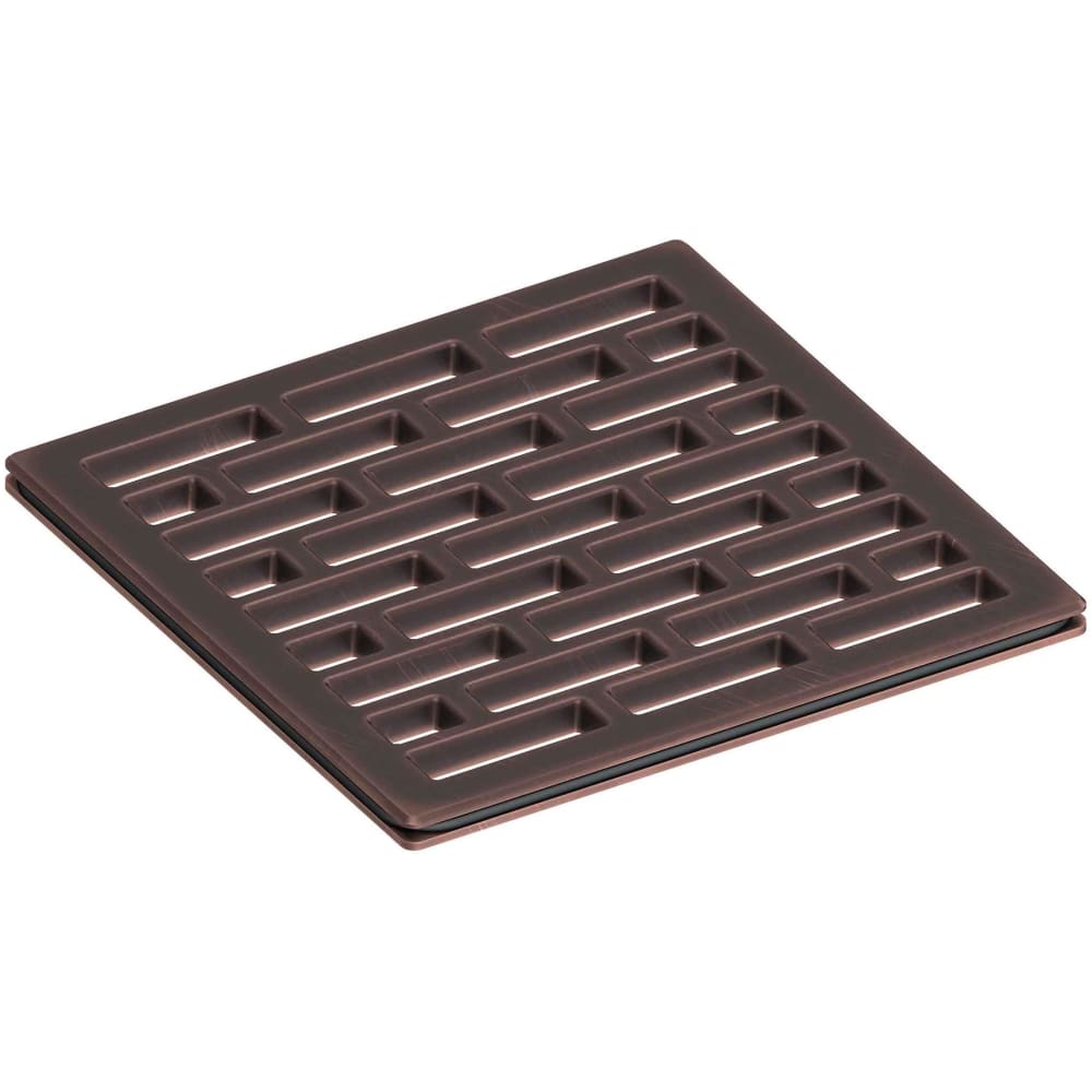 Decorative Drains 4" Square Shower Drain Grid
