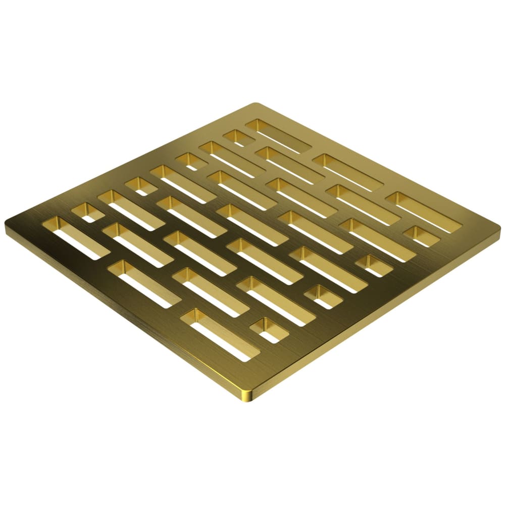 Decorative Drains 4" Square Shower Drain Grid