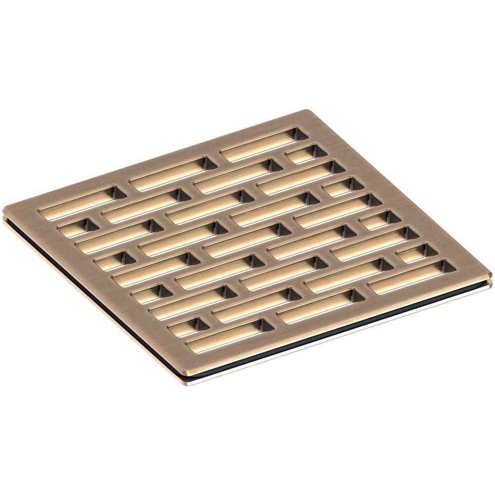 Decorative Drains 4" Square Shower Drain Grid
