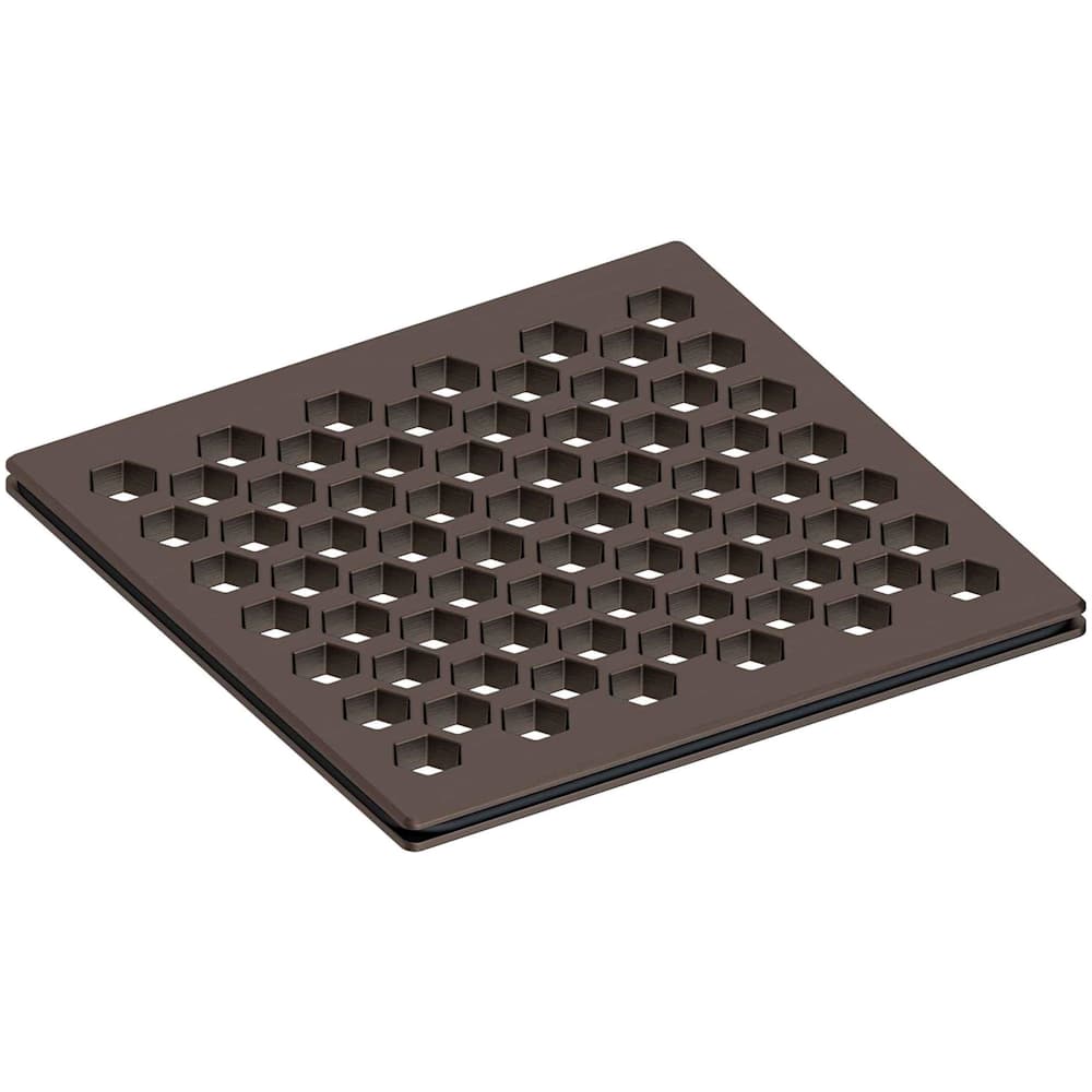 4-1/16" Grid Shower Drain Cover Only