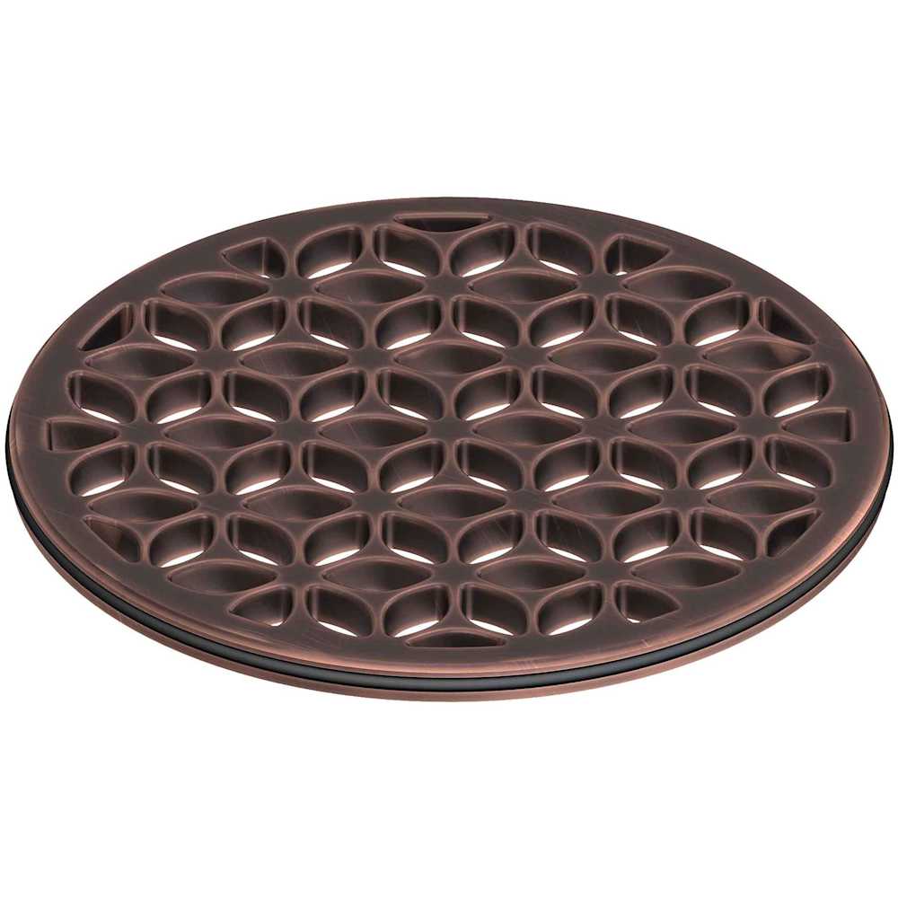 4" Round Shower Drain Grid