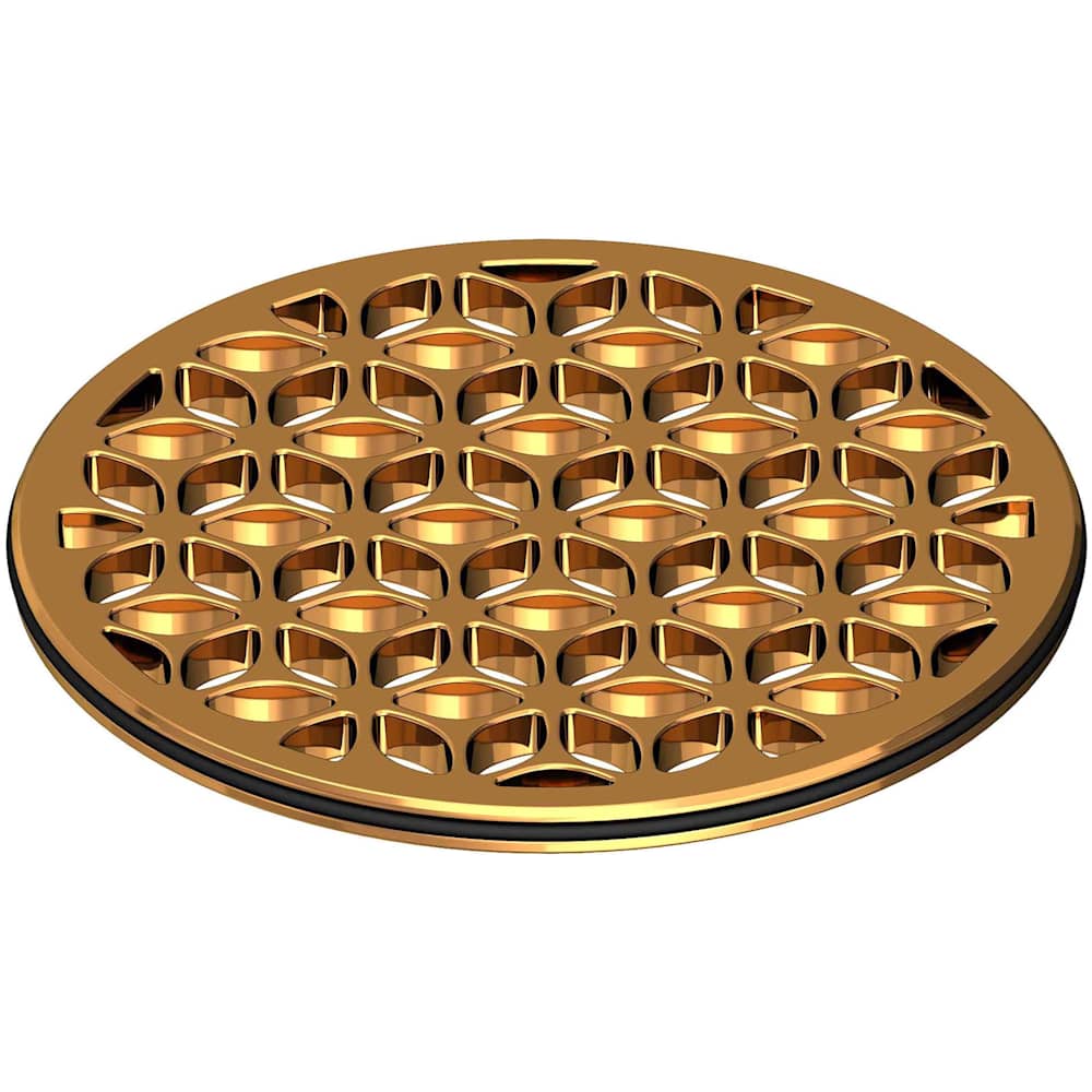 4" Round Shower Drain Grid